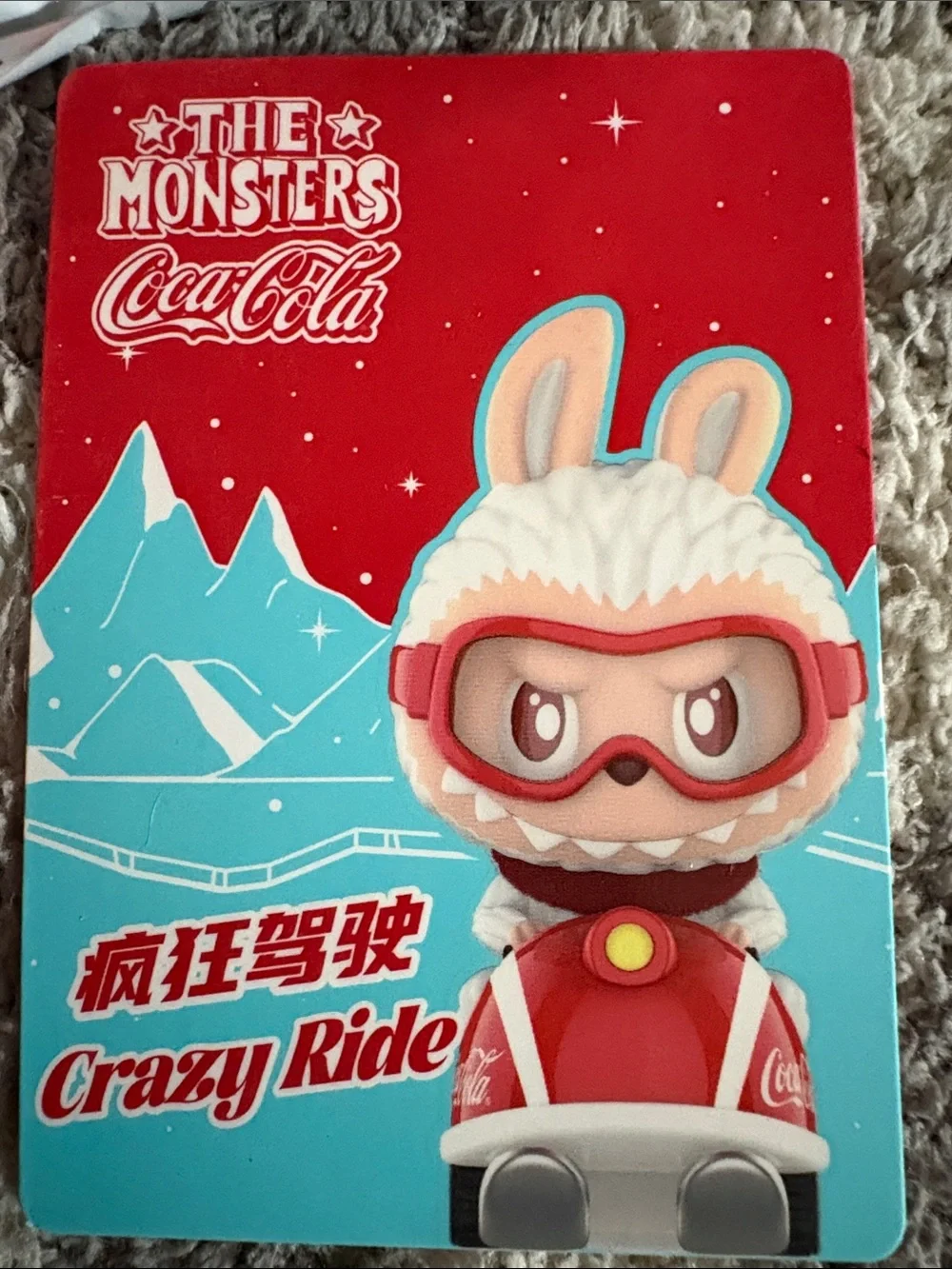 Pop Mart Coca-Cola The Monsters Collectible Crazy Ride Figure